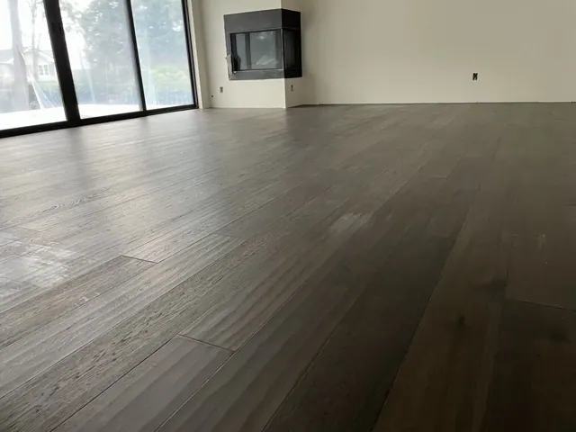 Grey stain hardwood